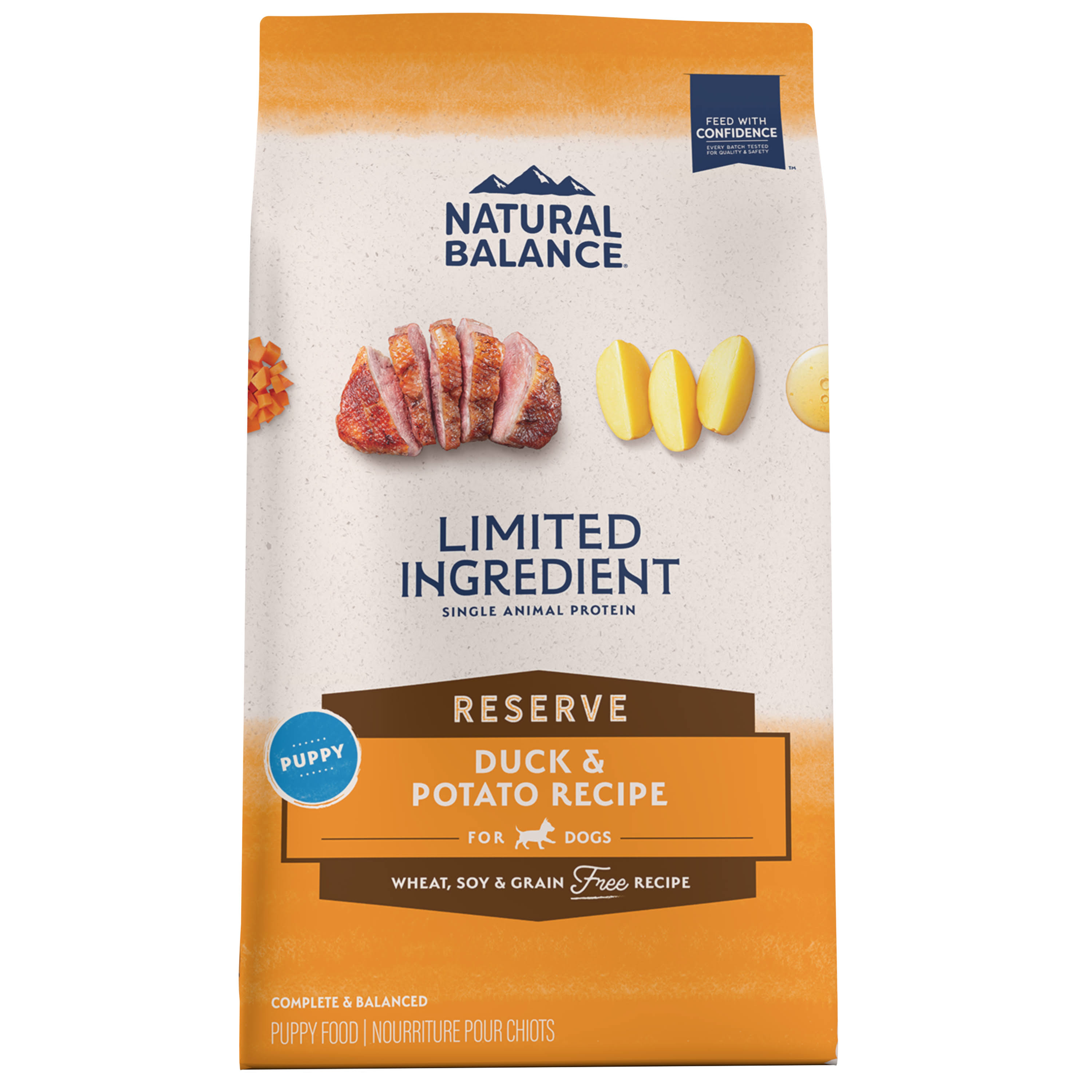 Natural Balance Limited Ingredient Diets Puppy Dry Dog Food - Duck and Potato, size: 4 lbs | PetSmart