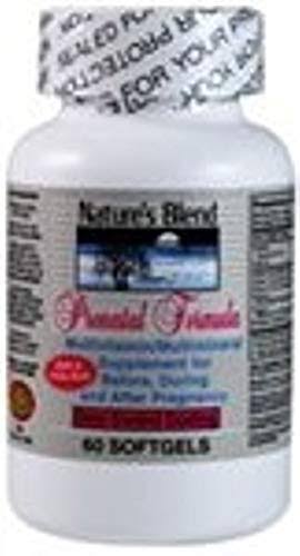 Nature's Blend Prenatal and Iron with Added DHA and Folic Acid 60 Soft