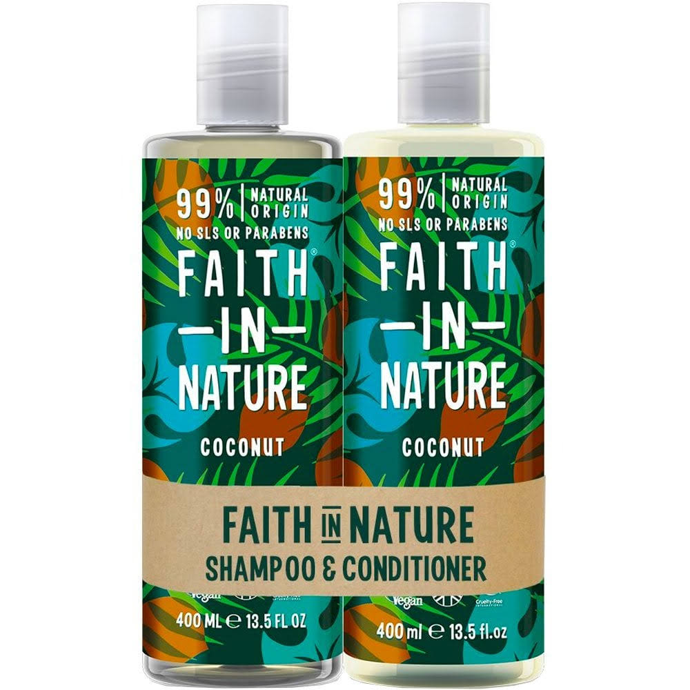 Faith In Nature Coconut Shampoo and Conditioner Duo 400ml