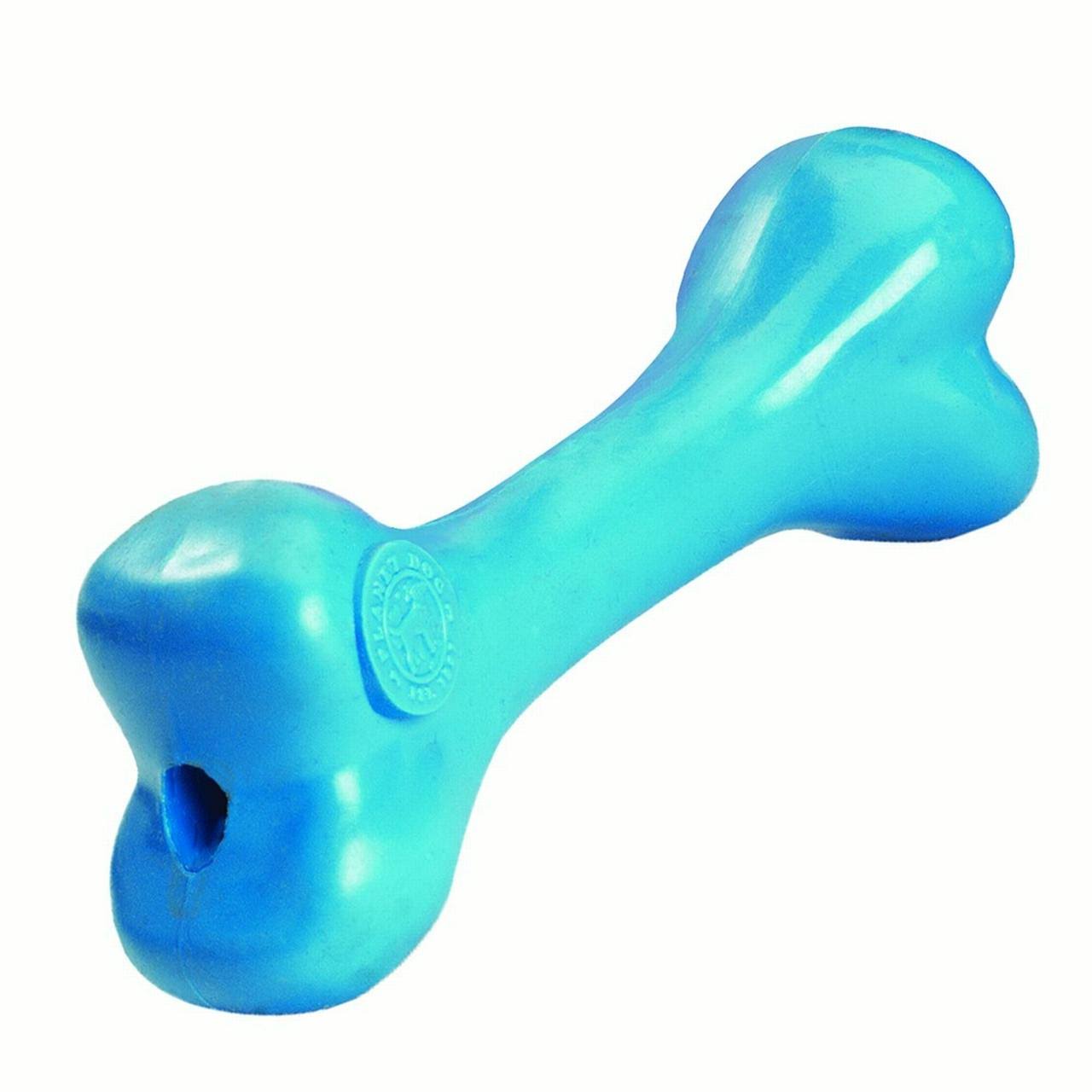 Planet Dog Orbee-Tuff Orbee Bone - Blue, Small