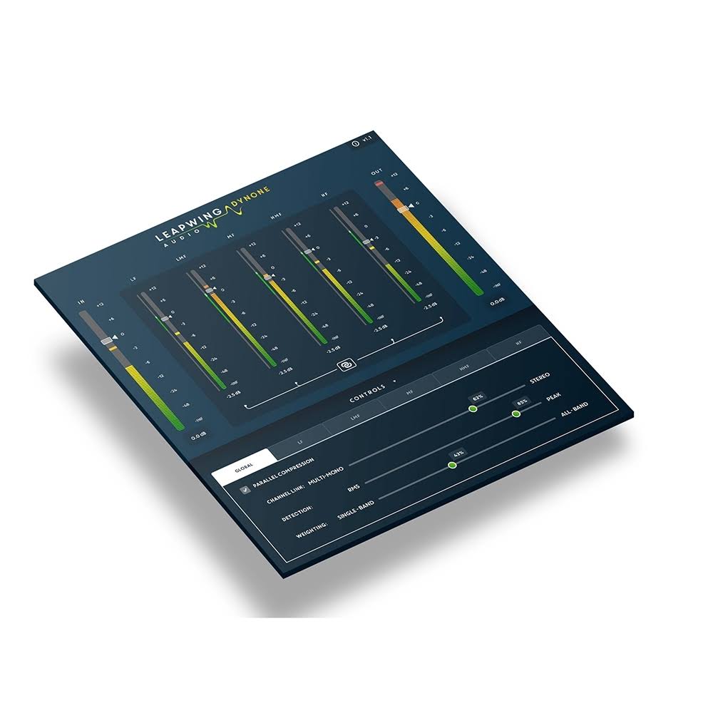 Leapwing DynOne Multi-Band Dynamics Processor Software Plug-In Mac/PC (Download)