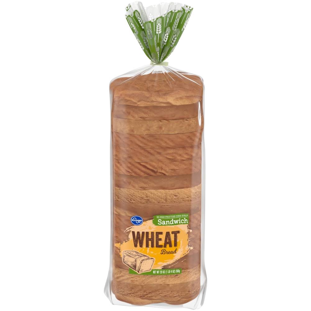 Kroger Wheat Sandwich Bread - 20 oz
