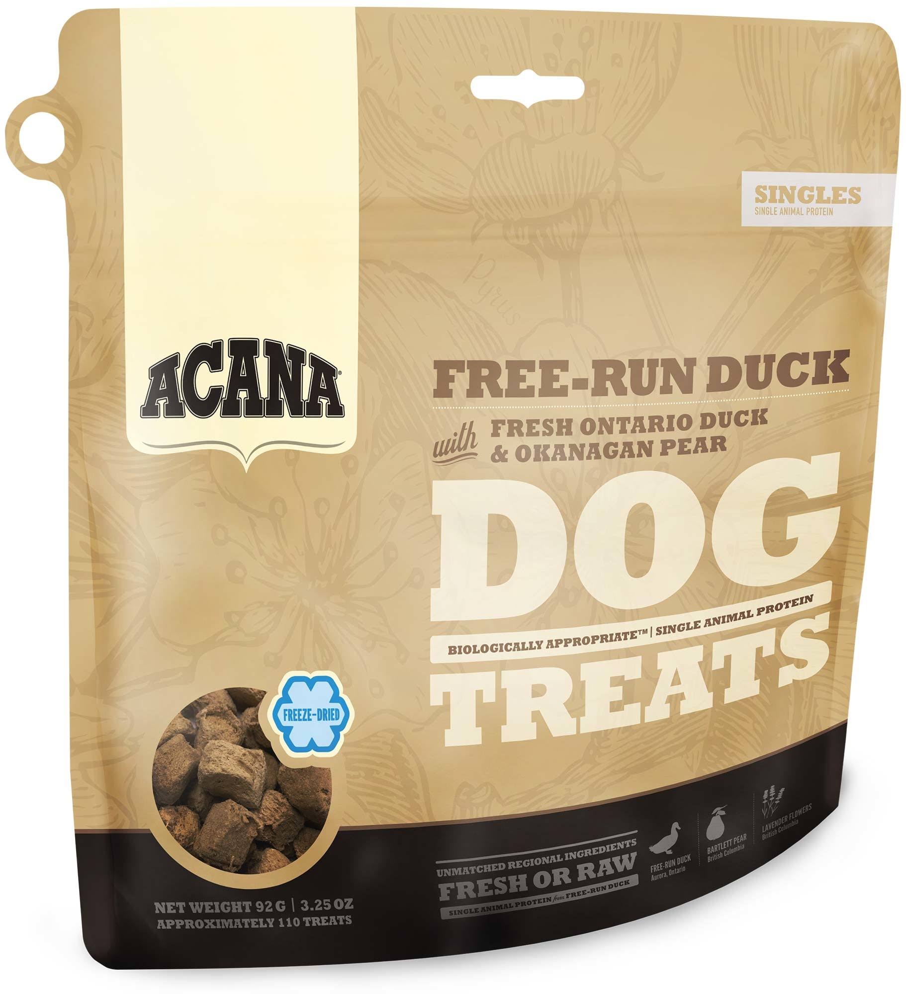 Acana Singles Freeze Dried Treats Dog - Free-Run Duck - 92g