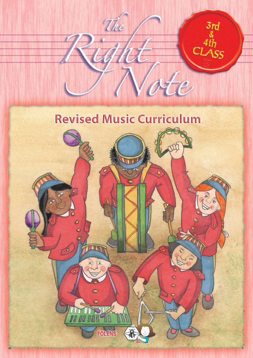 Folens The Right Note 3rd and 4th Class Activity Book