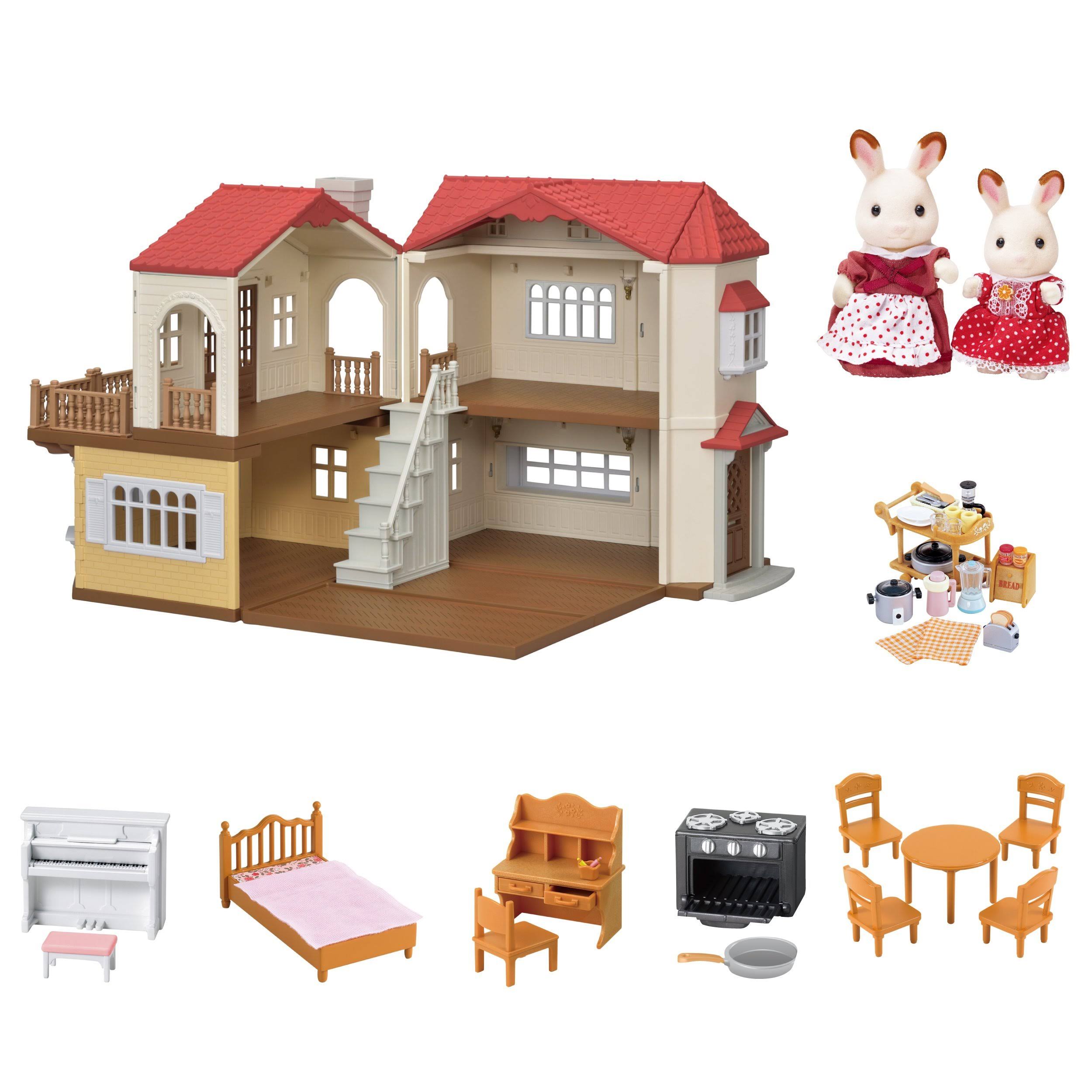 Calico Critters - Red Roof Country Home Gift Set
