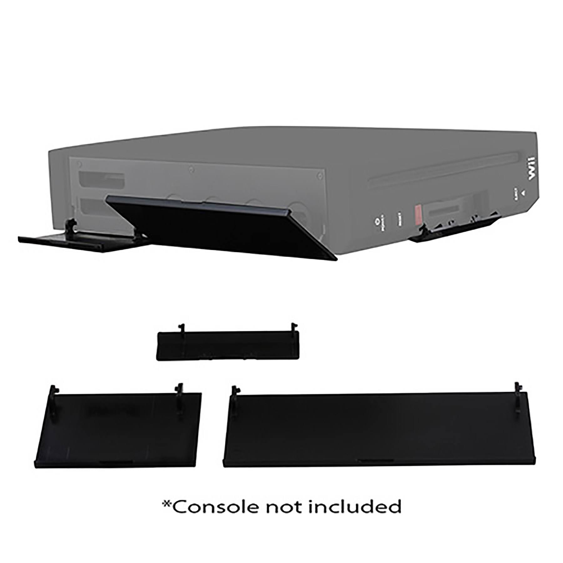 Wii Console Door Covers 3 Pack Black (TTX Tech)