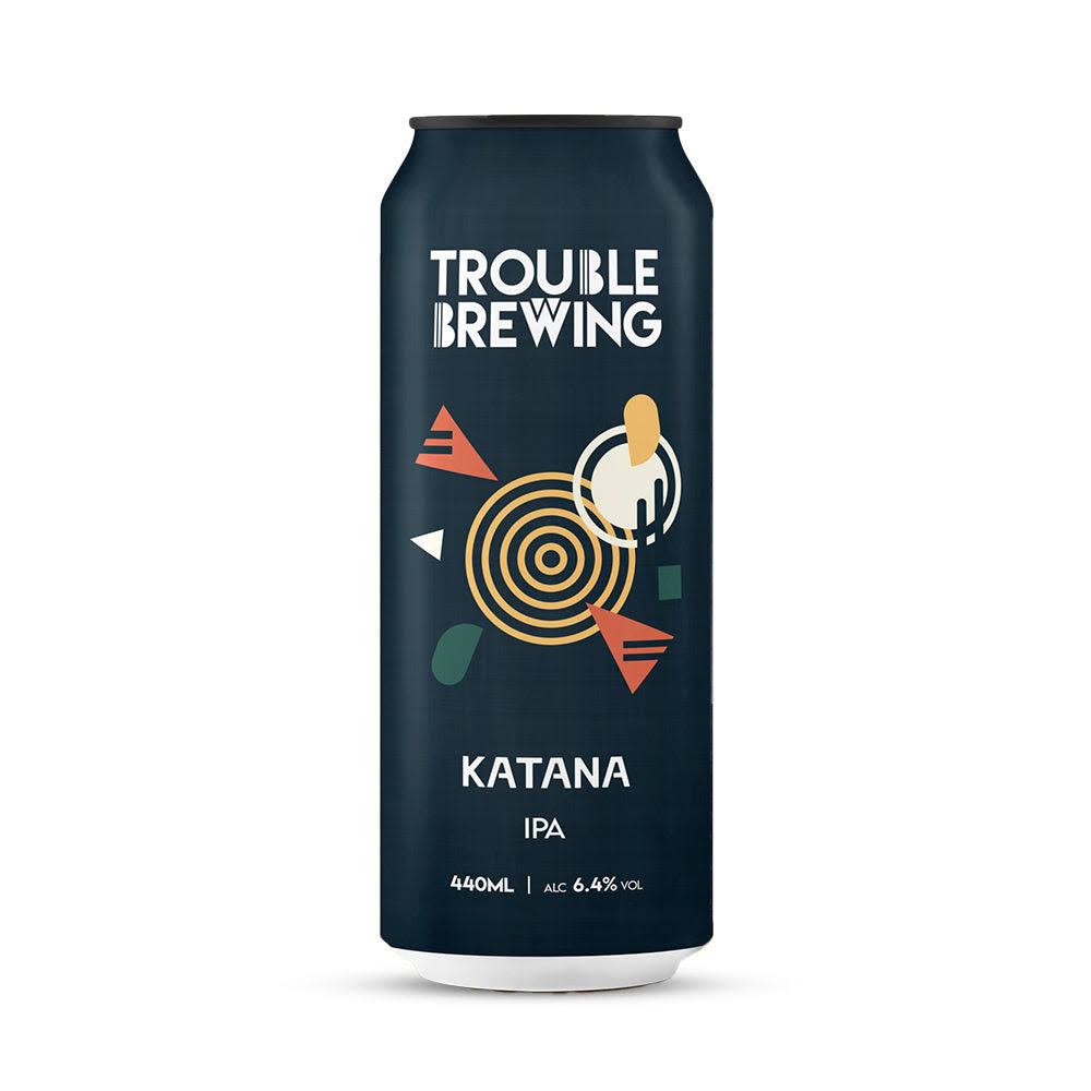 Trouble Brewing- Katana IPA 6.4% ABV 440ml Can