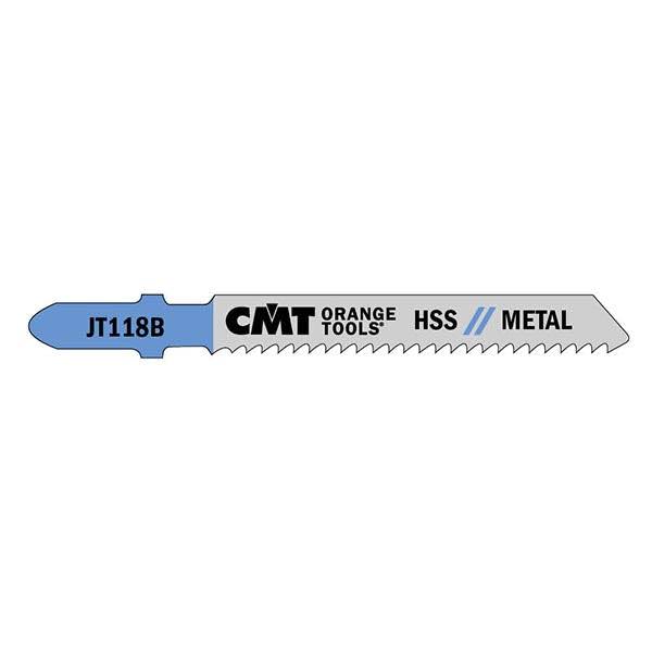 CMT JT118B-5 Jig Saw Blades for Wood (5-piece Pack)