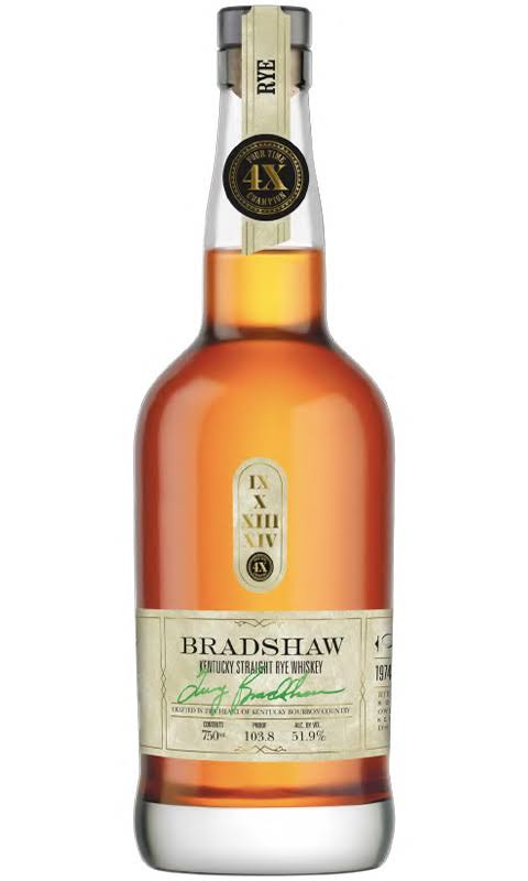 Bradshaw Kentucky Straight Rye Whiskey - 750 ml
