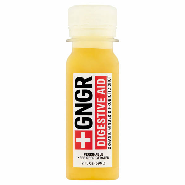 Plus Gngr Live Probiotics Cold Pressed Juice - 2 Fluid Ounces - Astoria Marketplace - Delivered by Mercato