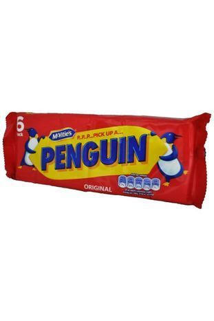 McVitie's Penguin Biscuits - Original, 6 Pack