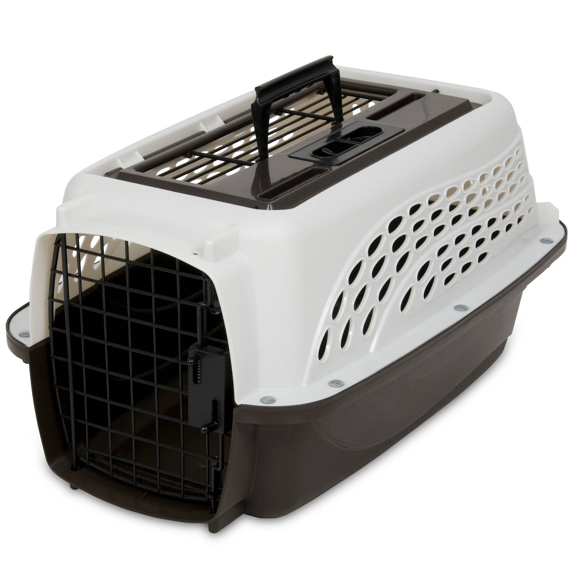 Petmate 2 Door Top Load Kennel Crate Carrier - Pearl White, 19"