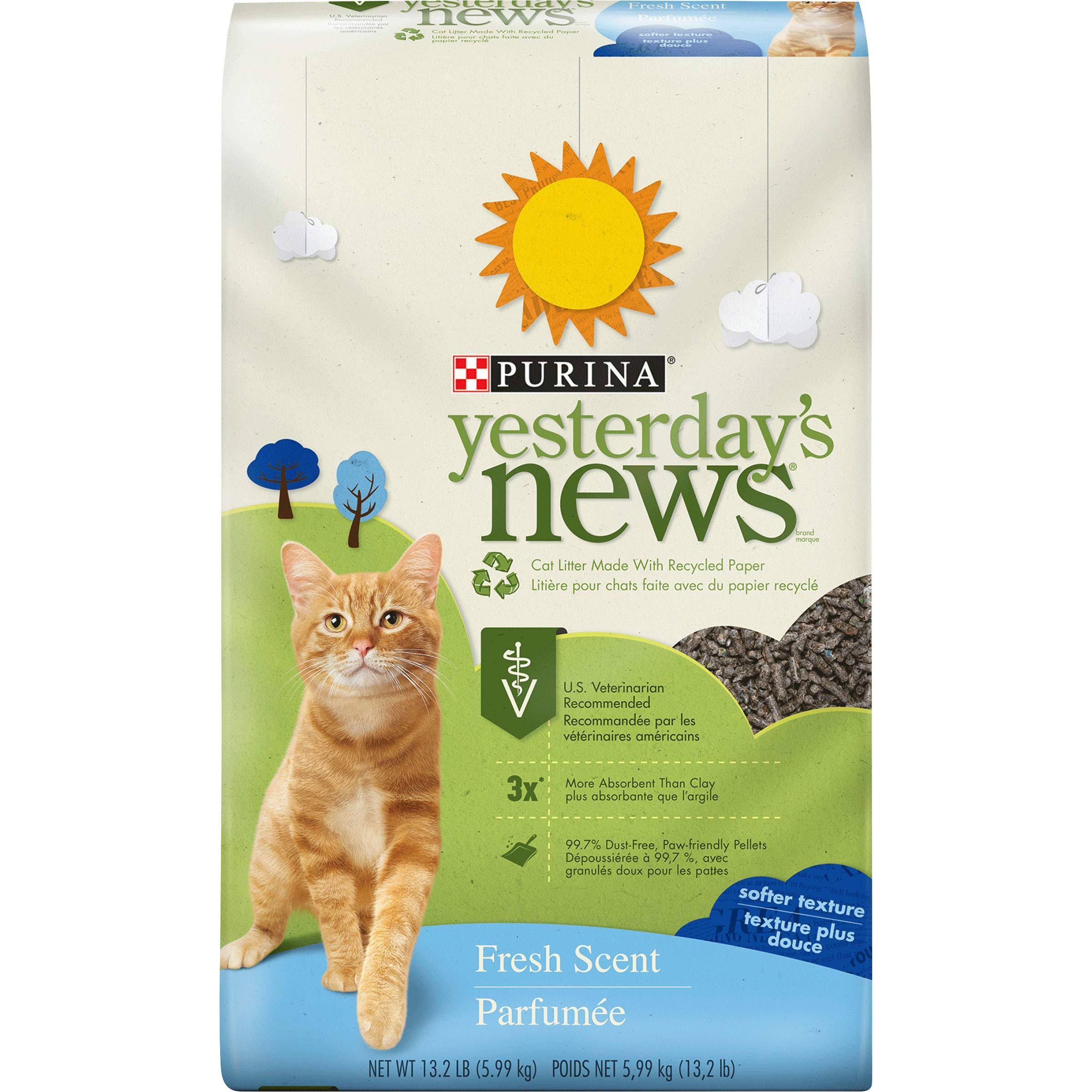 Purina Yesterday's News Cat Litter - Fresh, 13.2lb