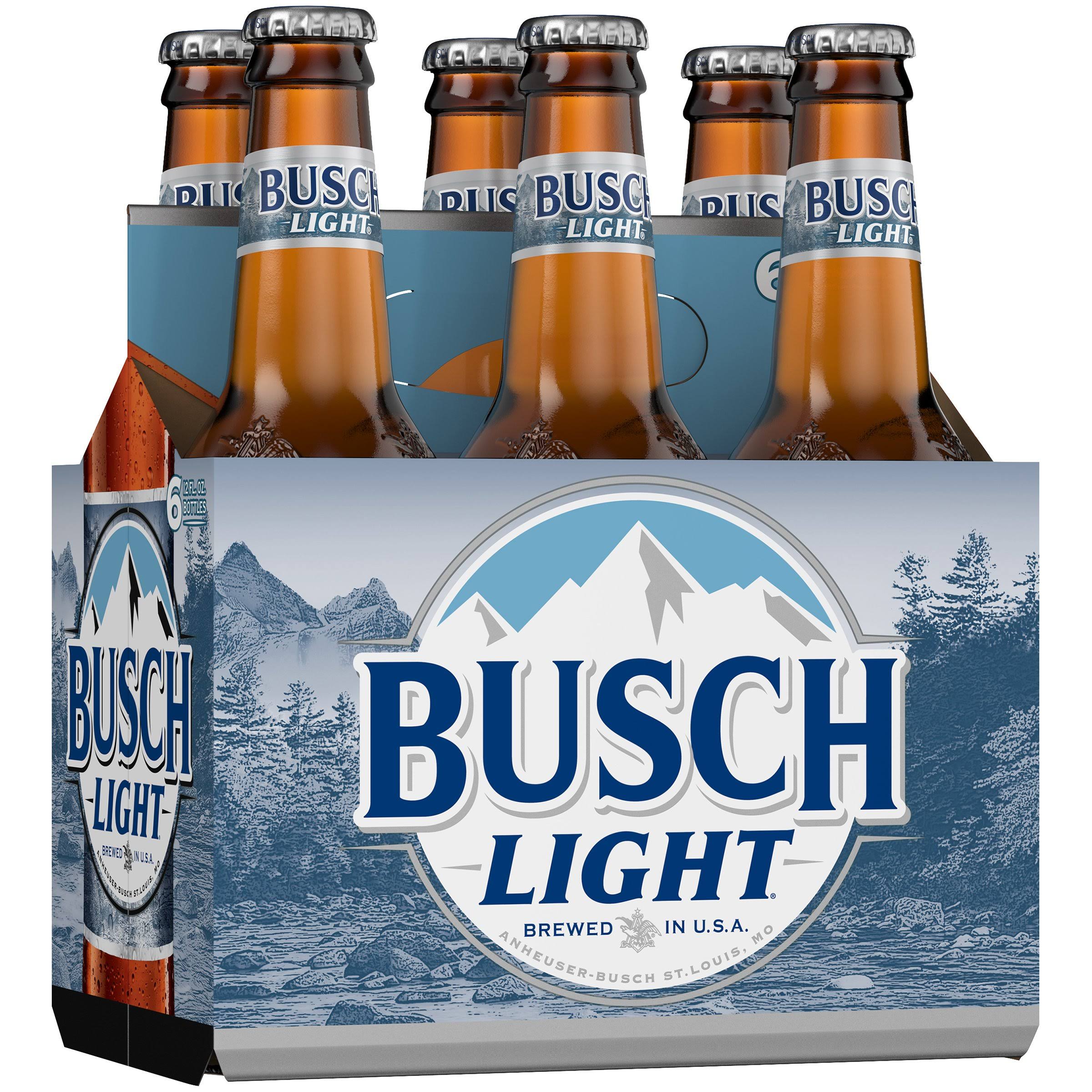 Busch Light Beer - 6pk, 12oz