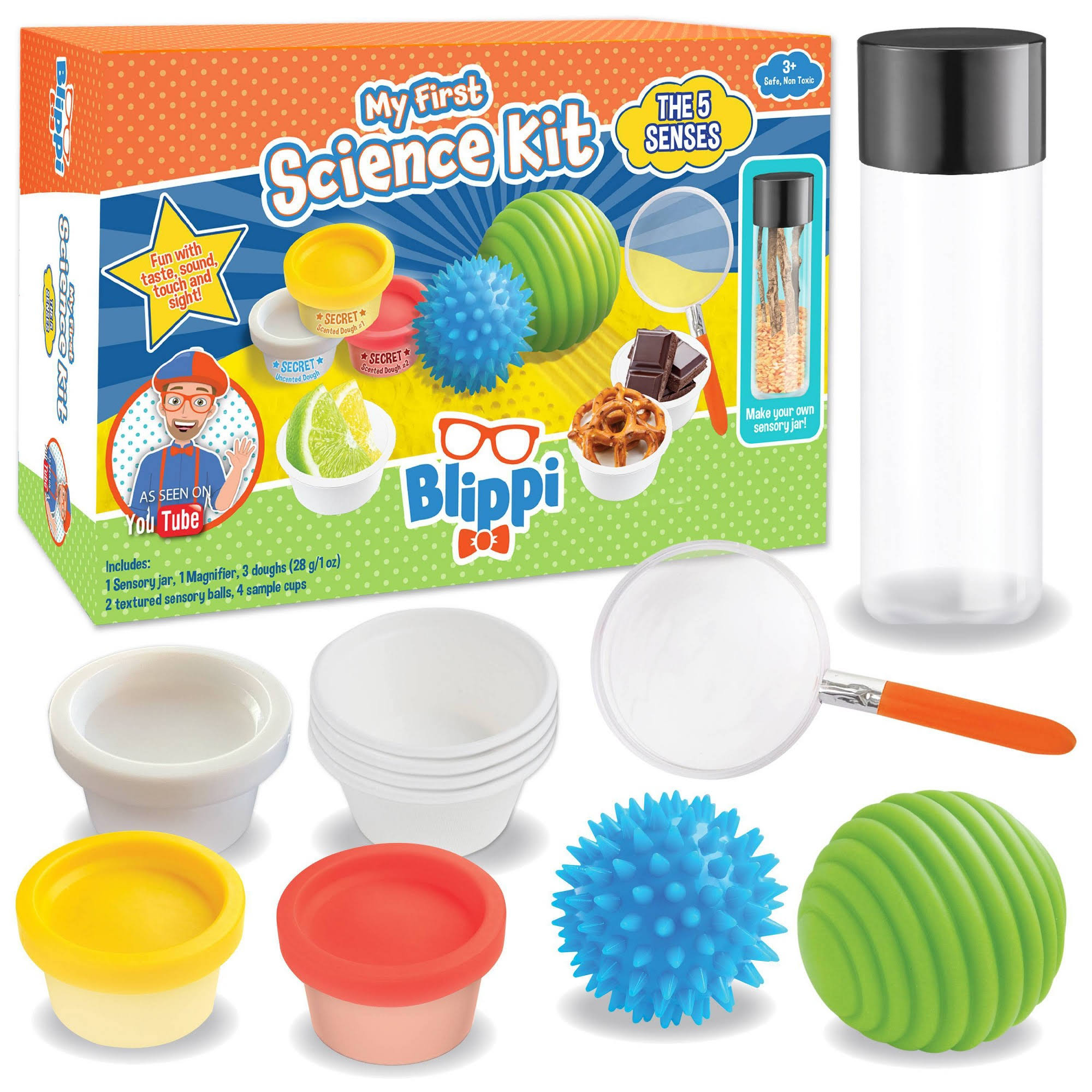 Blippi My First Science Kit - The 5 Senses