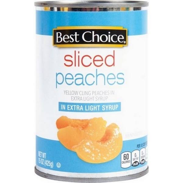 Always Save Peach Slices in Heavy Syrup - 15.25 oz