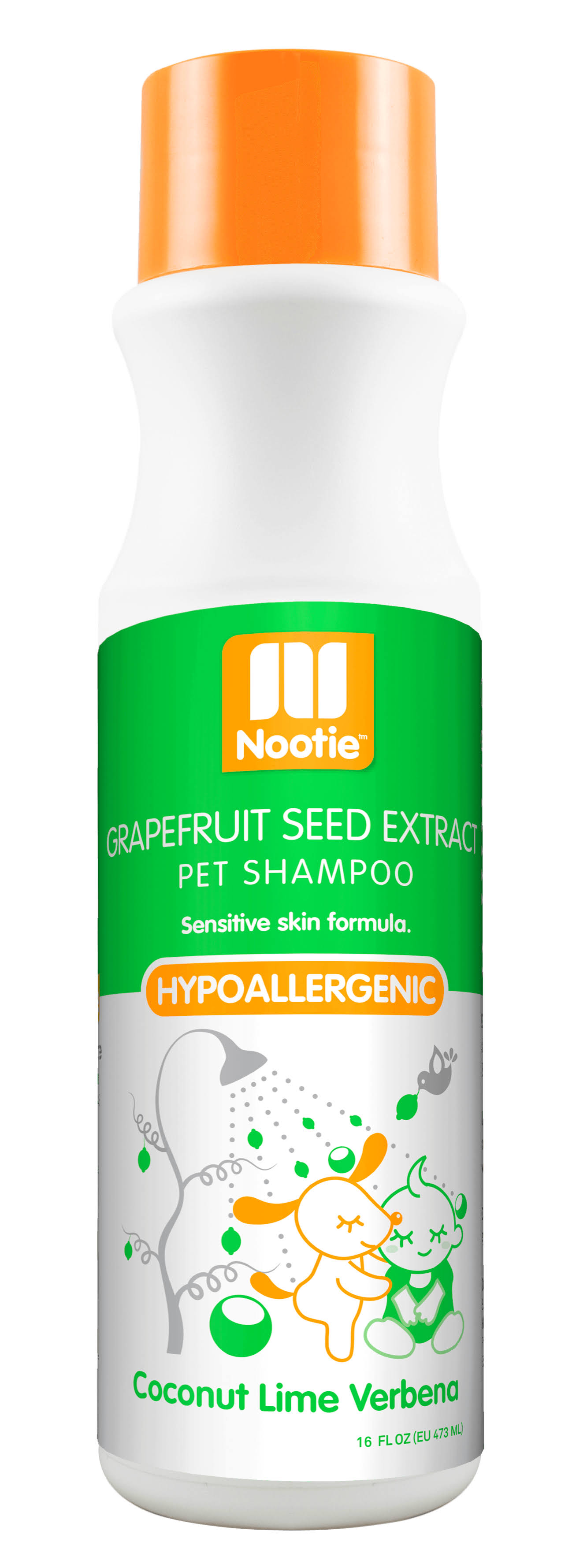 Nootie Hypo-Allergenic Dog Shampoo - Coconut Lime Verbena, 16oz