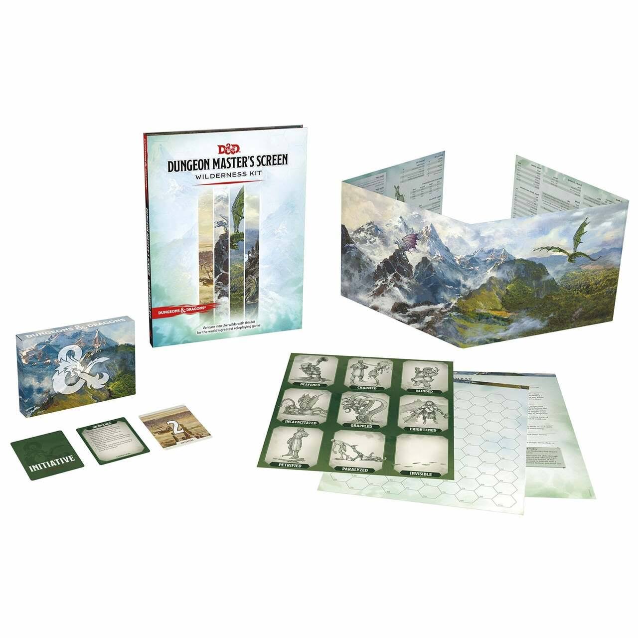 Dungeons & Dragons Dungeon Master's Screen Wilderness Kit (D&D Accessories)