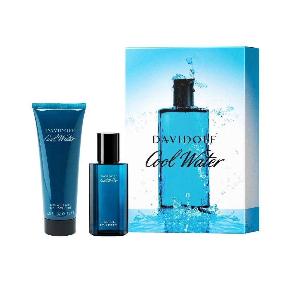 Men's Perfume Set Davidoff Cool Water (2 Pcs)