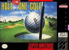 Hal's Hole in One Golf Super Nintendo SNES