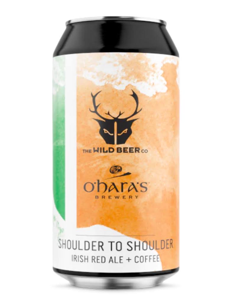Wild Beer X O'Hara's - Shoulder To Shoulder Irish Red Ale & Coffee 4.9% ABV 440ml Can