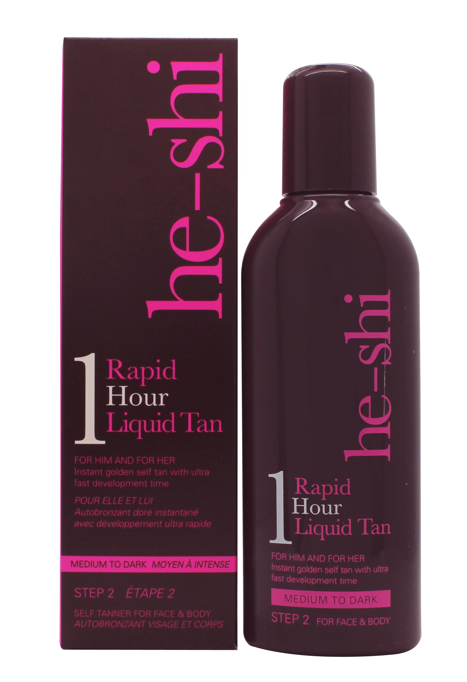 He-Shi Rapid 1 Hour Liquid Tan - 150 ml