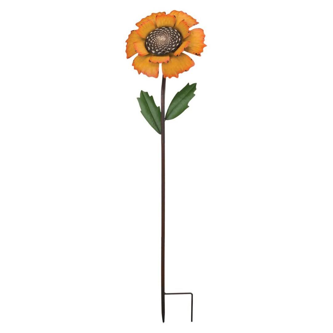 Regal Art & Gift 46" Vintage Flower Stake - Marigold