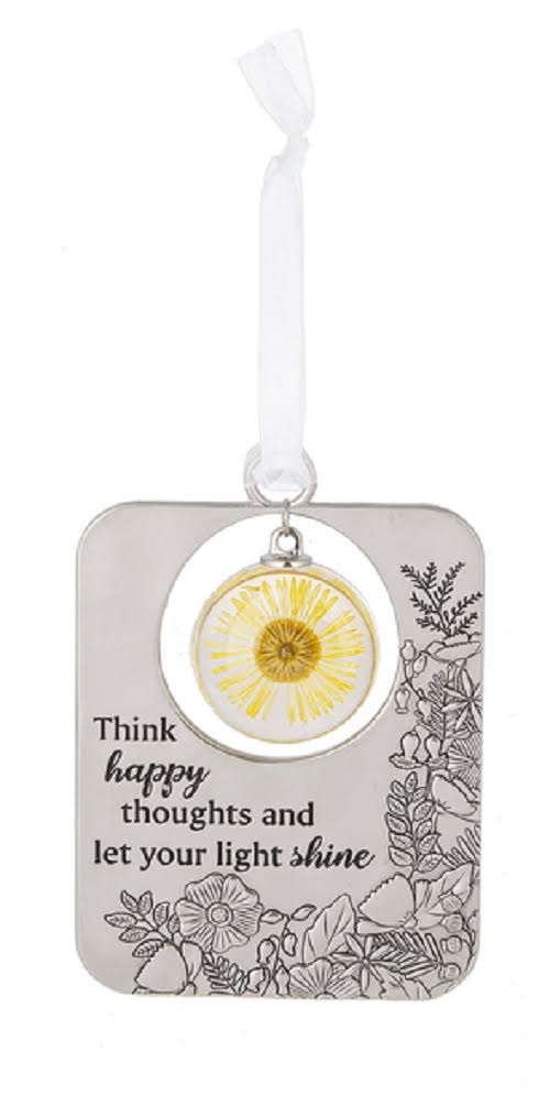 Ganz Hello Sunshine Ornament: Happy Thoughts