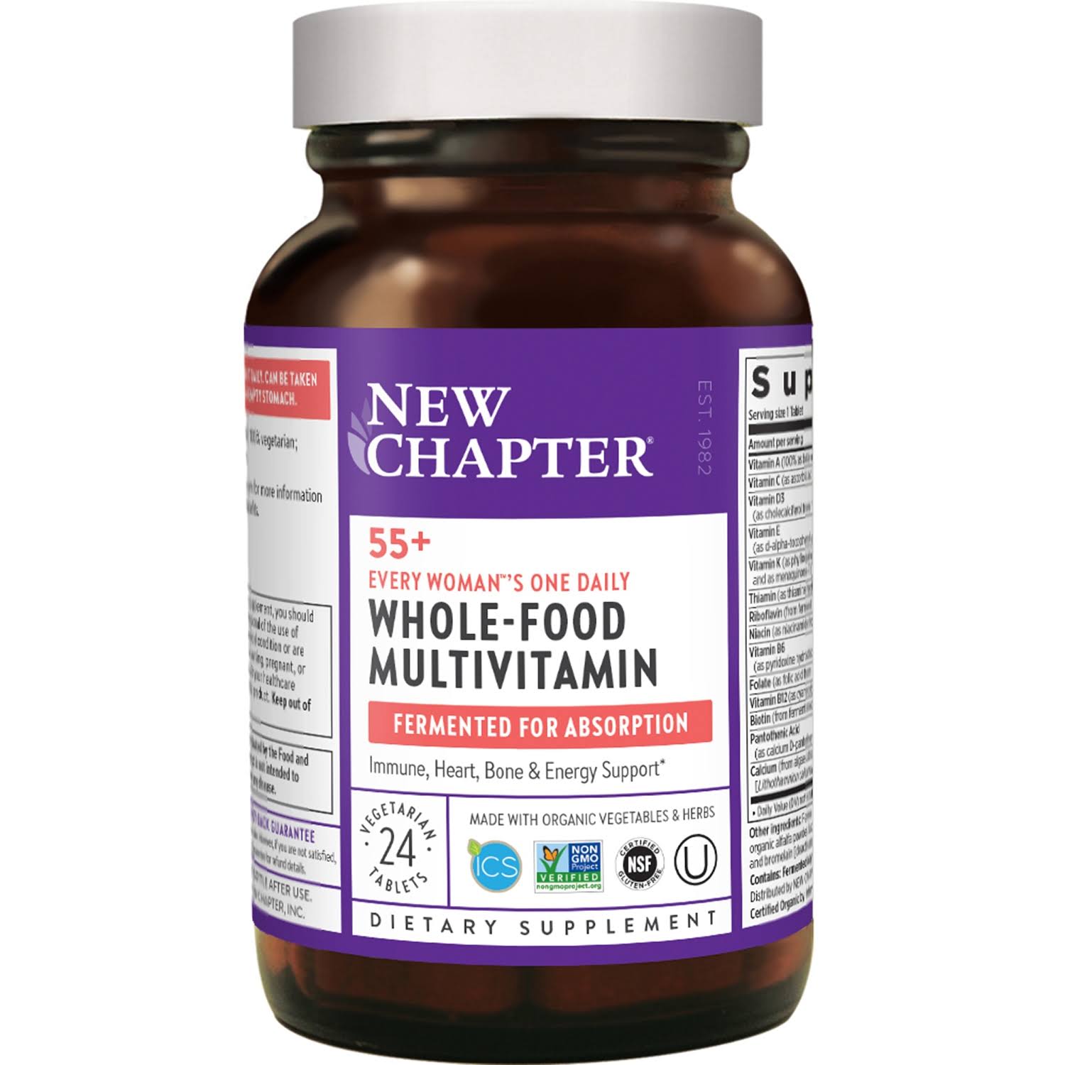 New Chapter Multivitamin for Women 50 Plus - Every Woman's One Daily 5
