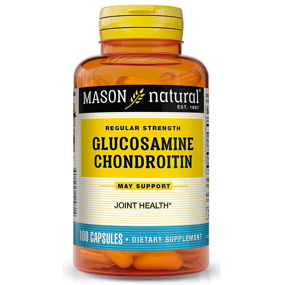 Mason Natural Original Formula Regular Strength Glucosamine Chondroitin Capsules - x100