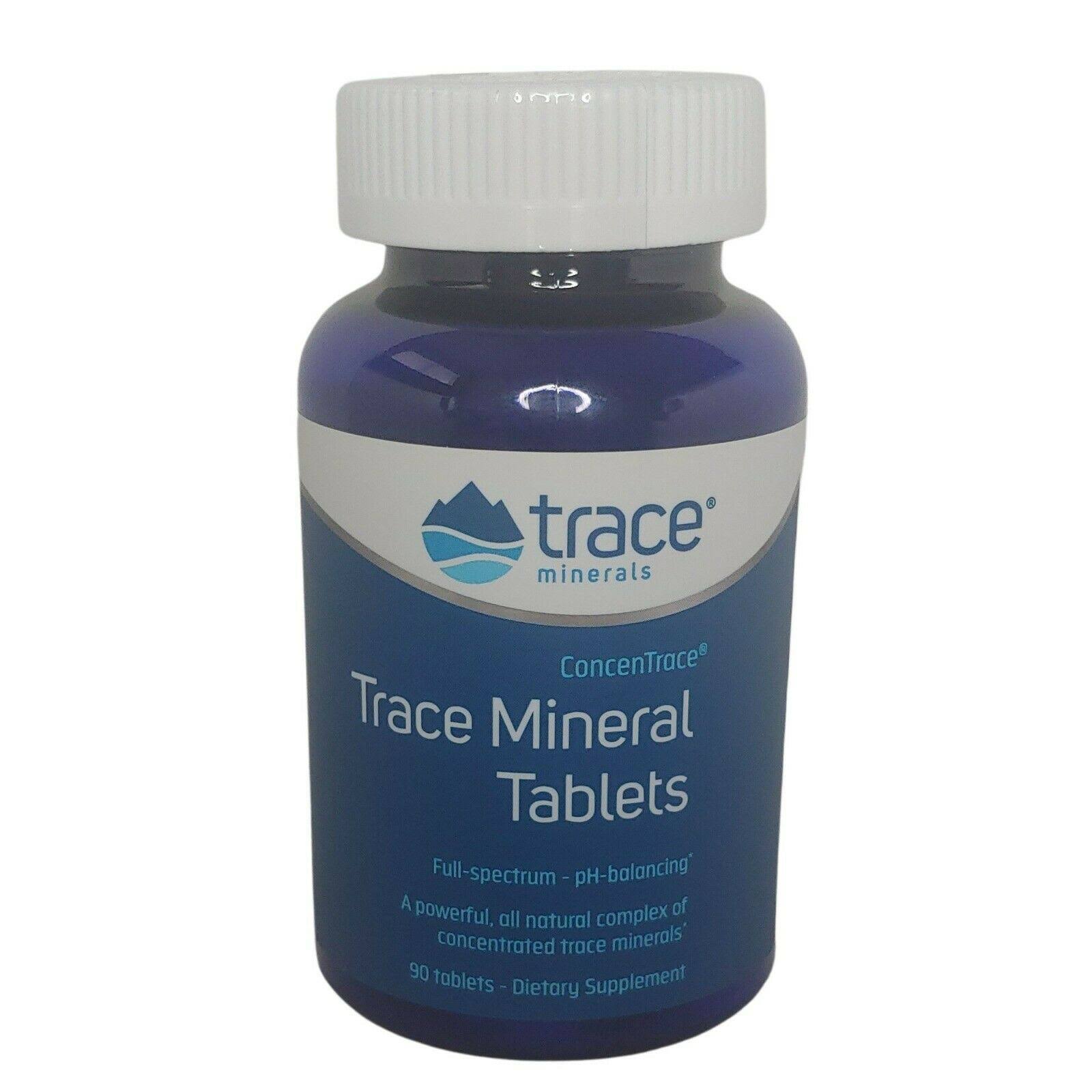 Trace Minerals Trace Mineral Tablets, 90 Tabs