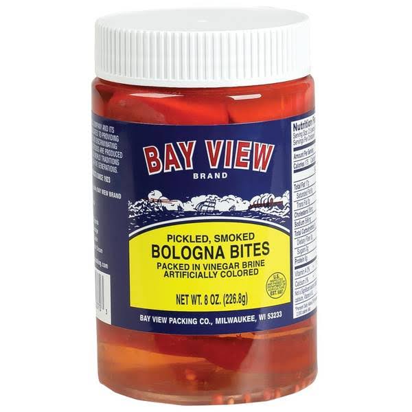 Bay View 8 oz Pickled Bologna Bites
