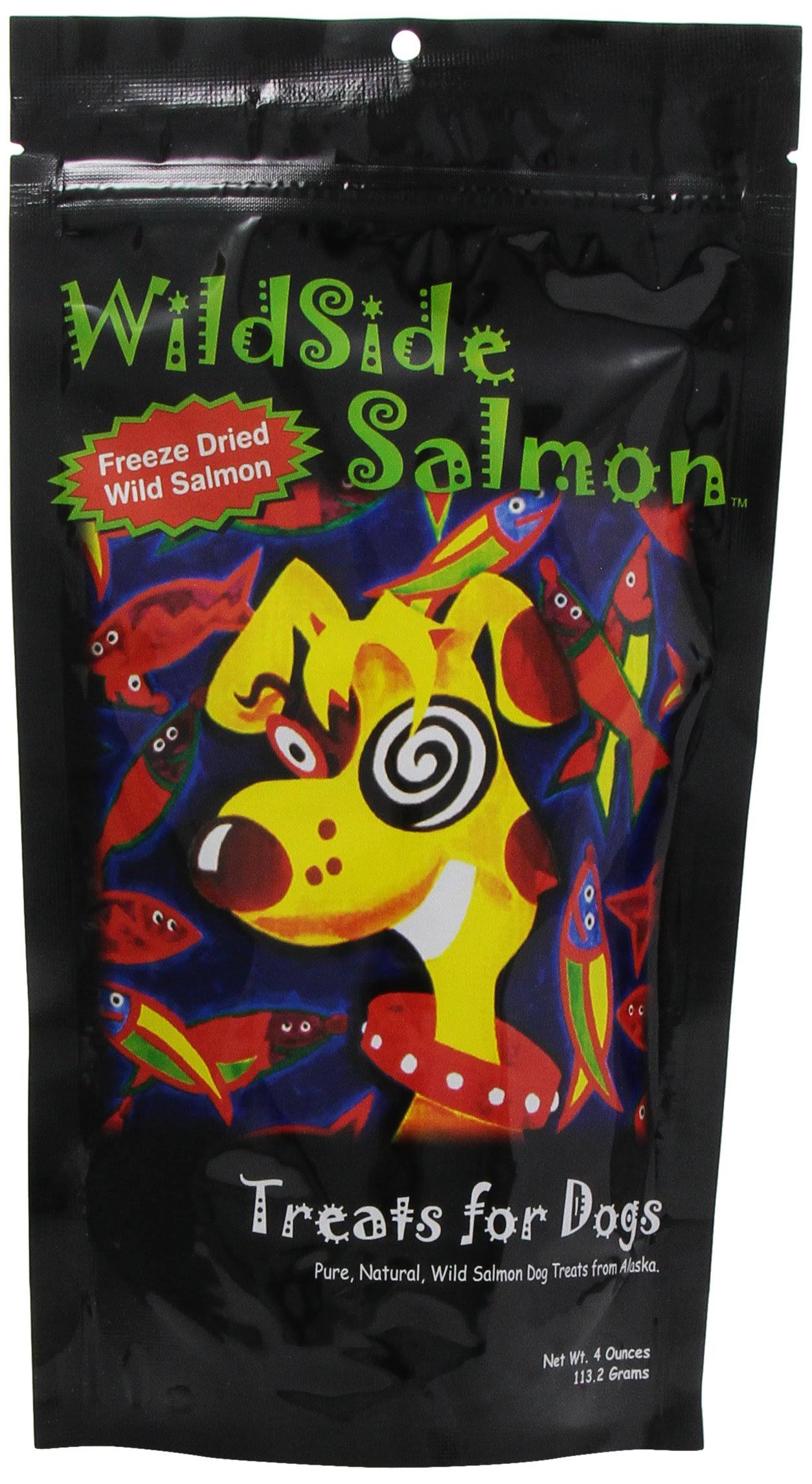 Wildside Salmon Jumbo Dog Treats - 4oz