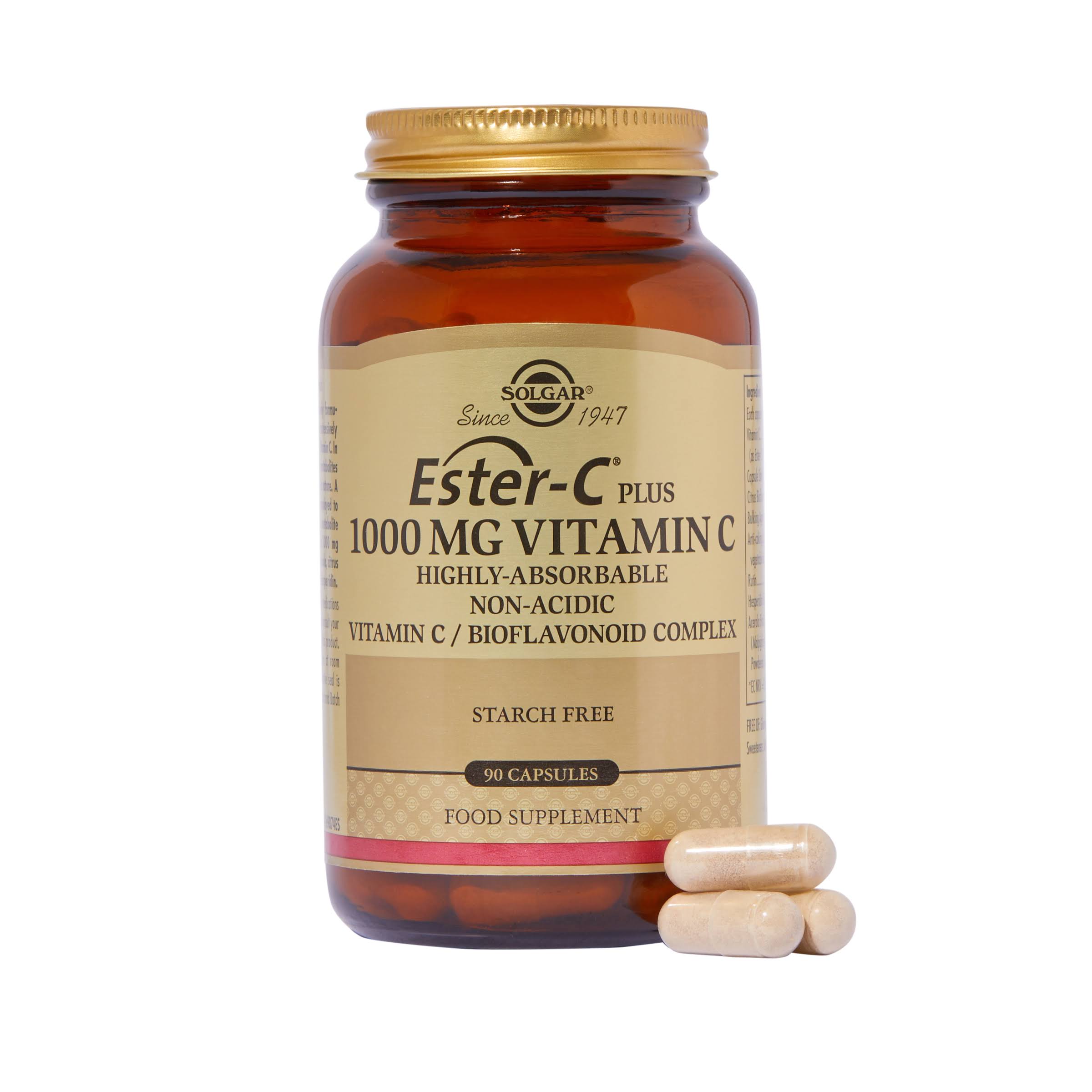 Solgar Ester-C Vitamin C - 90 Capsules