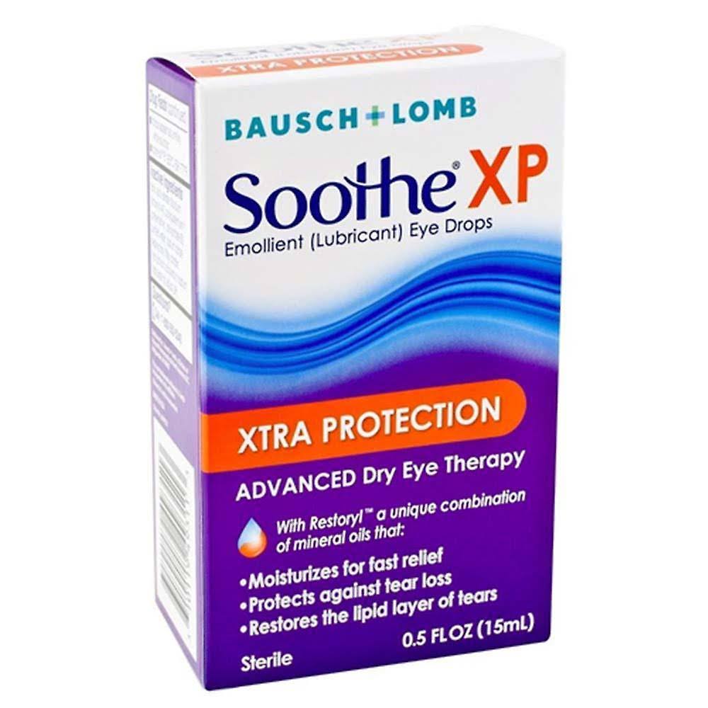 Bausch & Lomb Soothe XP Xtra Protection Emollient (Lubricant) Eye Drops - 0.5 fl oz