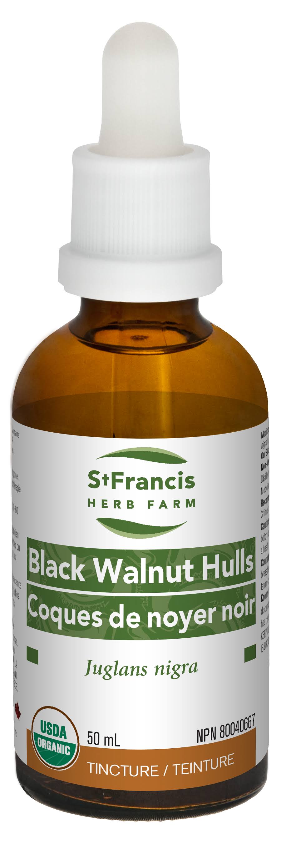 St Francis Herb Farm Black Walnut Hulls Tincture - 50ml