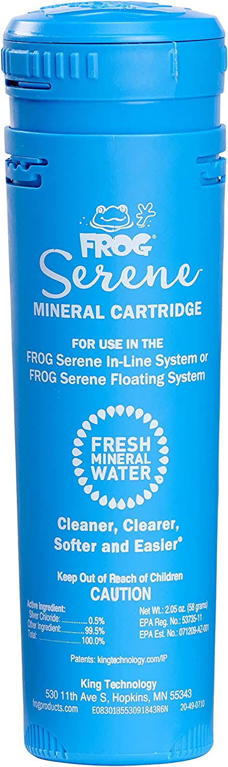 Pool Frog Spa Hot Tub Replacement Floating Mineral Sanitizer Cartridge