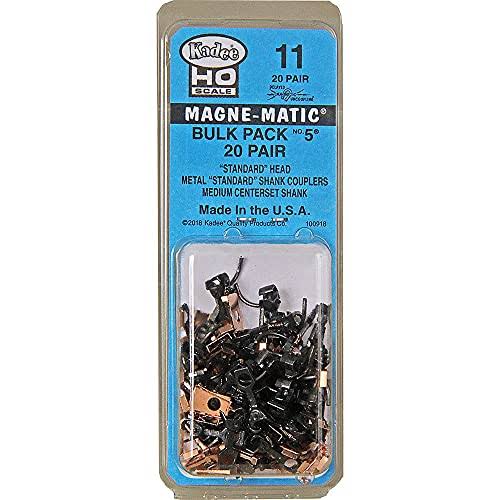 Kadee HO Scale #5 Universal Magne-Matic Couplers - 20 Pairs