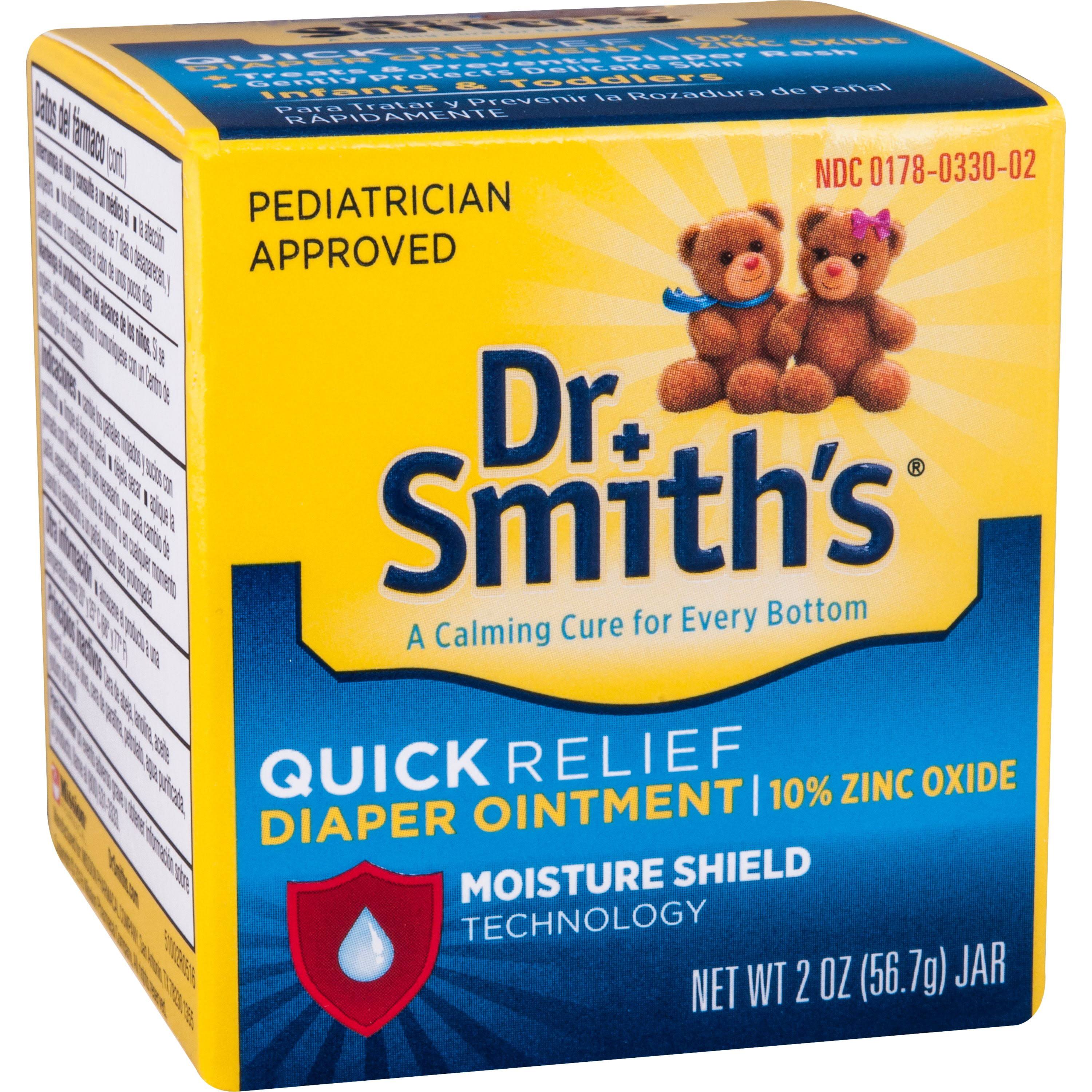 Dr Smith's Premium Blend Zinc Oxide Diaper Rash Ointment - 2oz
