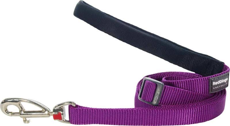 Red Dingo Classic Dog Leash - Purple, Large