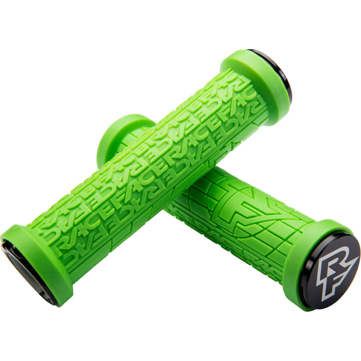 Raceface Grippler Lock-on Handlebar Grip - Green, 30mm