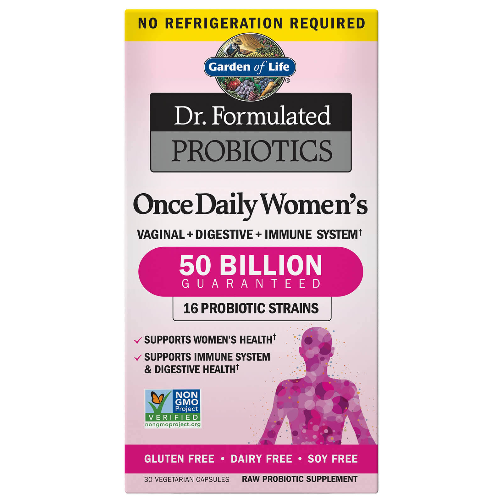 Garden Of Life Dr. Formulated Probiotics Once Daily Women's Supplement - 30 Count