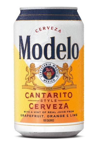 Modelo Cerveza, Cantarito Style - 12 pack, 12 fl oz cans
