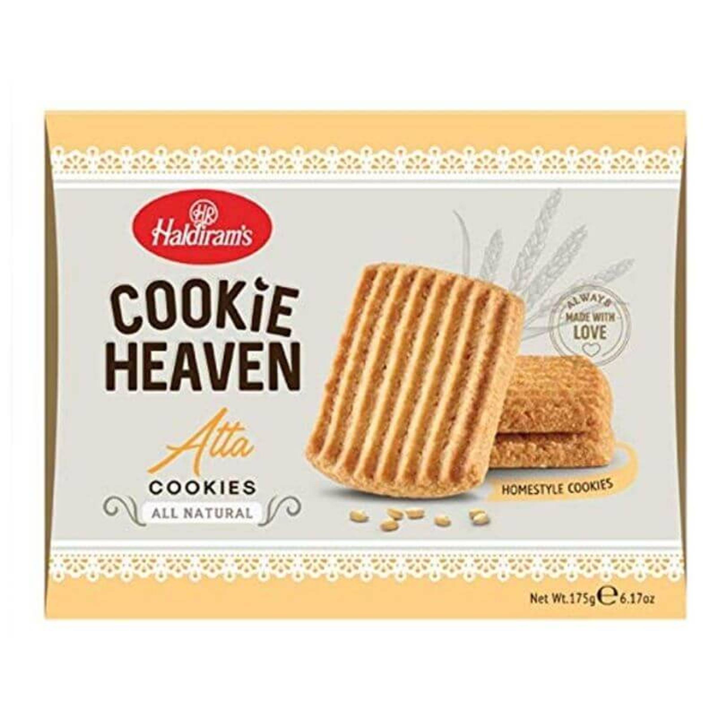 Haldiram's Cookie Heaven Atta Cookies - 175 G