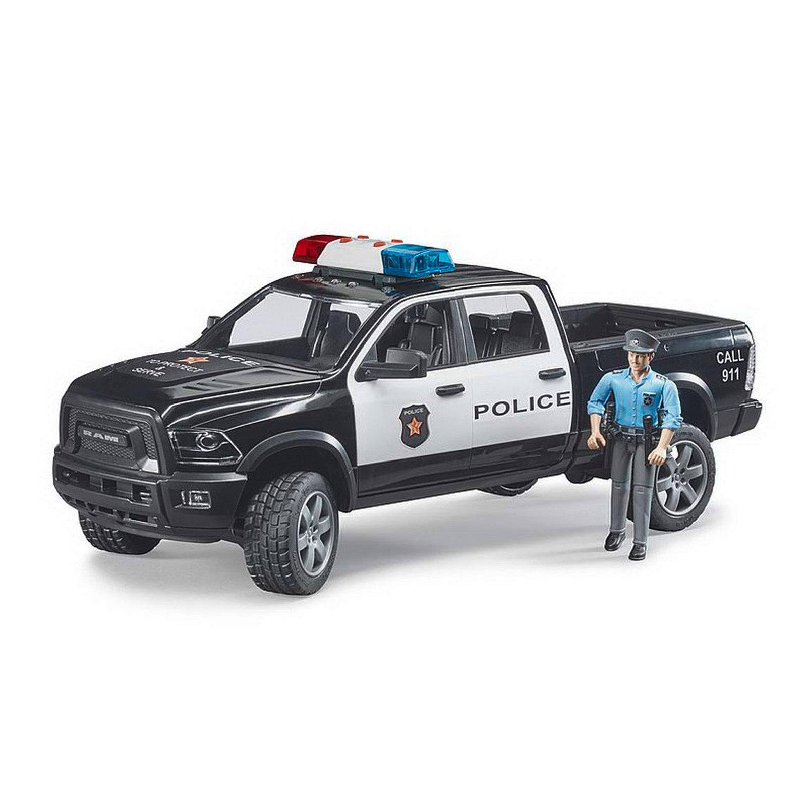 Bruder Ram 2500 Police Truck with Policeman