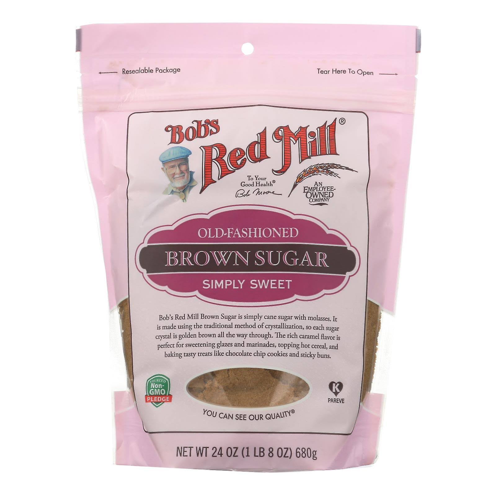 Bob's Red Mill Old Fashioned Brown Sugar 24 oz.