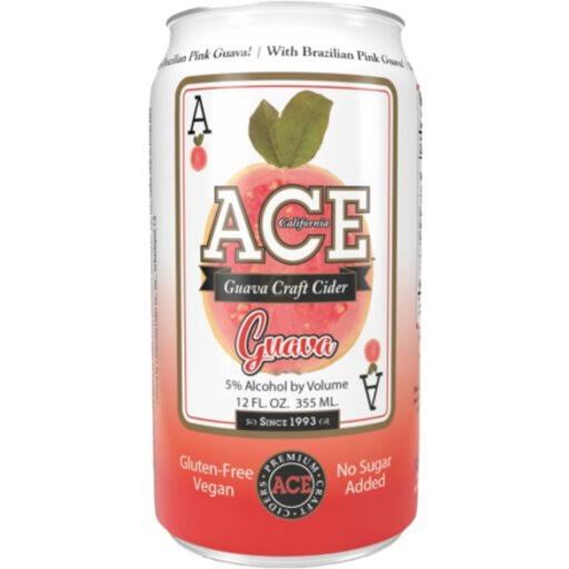 Ace Pink Guava Cider - 12oz Can