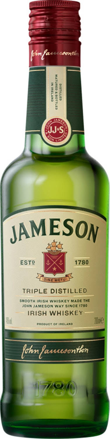 Jameson Irish Whiskey 200ml Bottle