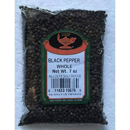 Deep Whole Black Pepper 7 oz (200g)