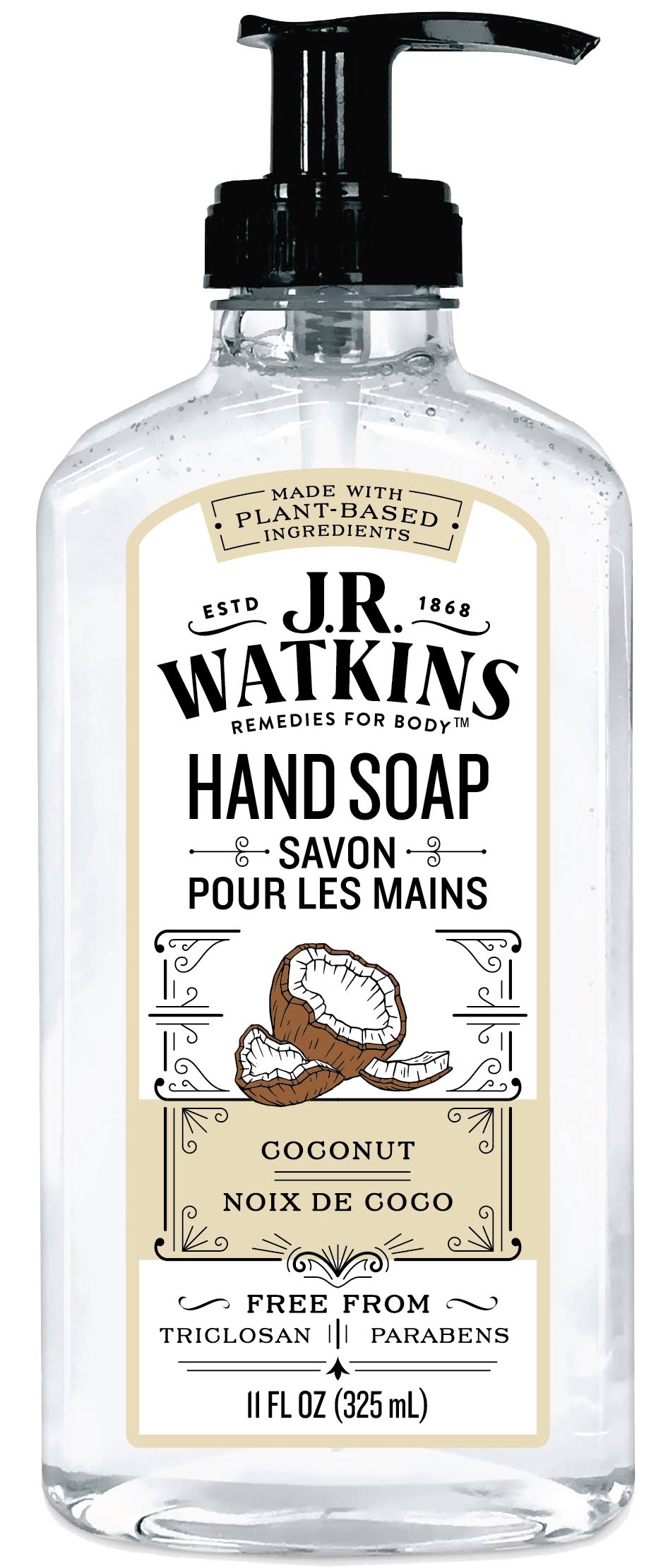 J.R. Watkins Liquid Hand Soap - Coconut